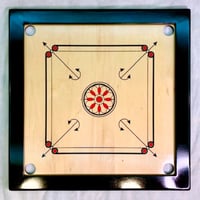 كيرم خشبي بدون أرجل