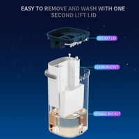 ممسحة الارضيات الذكية بميزة التنظيف و التنشيف من E...