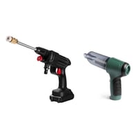 بكج العناية بالسيارة مضخة الماء الذكية ومكنسة لاسل...