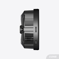 شاحن لاسلكي بقوّة 15 واط مع مروحة تبريد مدمجة من E...