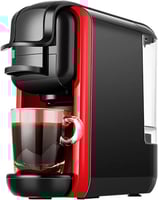 ماكينة كبسولات قهوة | صانعة القهوة اسبريسو 3 في 1...