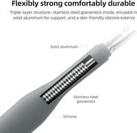 ستاند الرقبة من Telesin يدعم Magsafe