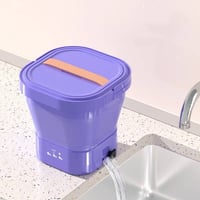 غسالة كهربائية عصرية قابلة للطي