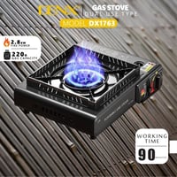 موقد غاز متنقل للرحلات والتخييم من دينكس