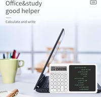 آلة حاسبه مميزة مزوده بلوحة كتابة