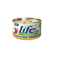 معلبات شرائح الدجاج مع التفاح من شركة LifeCat