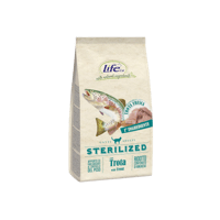 طعام جاف للقطط المعقمه بنكهة السالمون المرقط مع ال...