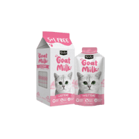 اظرف حليب ماعز للقطط الصغيره (50x6مل) من شركه Kitc...