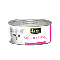 معلبات شرائح الدجاج مع بيبي شرمب من شركة KitCat