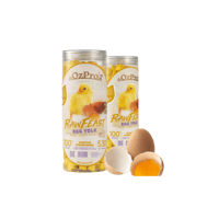 مكافات صفار البيض المجفف بالتبريد 140غ من شركة OzP...