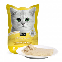 اظرف دجاج مع سالمون من شركة KitCat