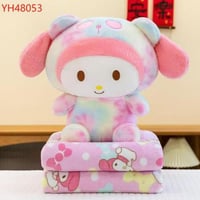 طقم دمية وبطانية ماي ميلودي المخملية انفجار الألوا...