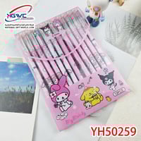 أقلام حبر جاف قابلة للمسح بتصميم شخصيات ماي ميلودي