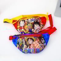 حقيبة خصر كرتونية لطيفة بتصميم ون بيس