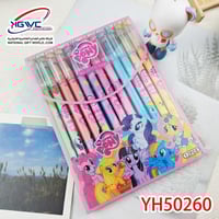 أقلام حبر جاف قابلة للمسح بتصميم شخصيات بوني