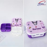 صندوق غداء يتميز بتصميم كرومي الحل المثالي لتخزين...