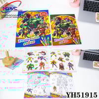 كتاب تلوين ورسم لشخصيات مارفل