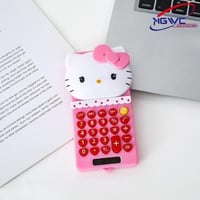 آلة حاسبة على شكل وجه شخصية هيلو كيتي الشهيرة من س...