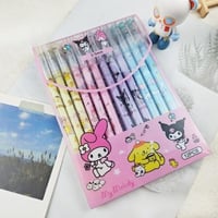 أقلام حبر جاف قابلة للمسح بتصميم شخصيات ماي ميلودي