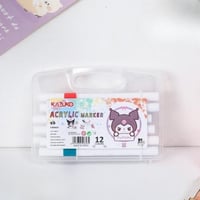 أقلام تحديد أكريليك تحتوي على 24 لونا تتميز بشخصية...