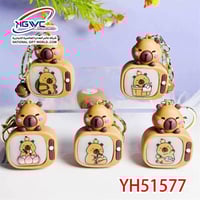 ميدلية بتصميم شخصية كابيبارا