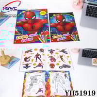 كتاب تلوين ورسم لشخصيات سبايدر مان