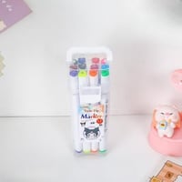 اقلام تحديد ماركر مزدوجة الاطراف تحتوي على 12 لونا