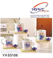 مجموعة أكواب ستيتش لمسة من اللطافة والمرح لكل مناس...