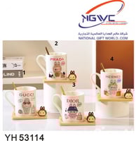 اكواب سراميك تتميز بشخصية لابوبو أناقة عصرية لمشرو...