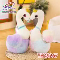 دميات بجعة الأميرة الرومانسية لمسة من السحر والرقة