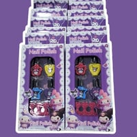 مجموعة طلاء الأظافر تتميز بشخصية كرومي ألوان مرحة...