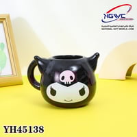 كوب سراميك بتصميم كورومي ثلاثي الأبعاد