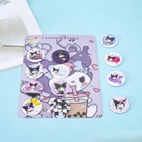 شارات ازياء بتصميم شخصات كورومي الشهيرة