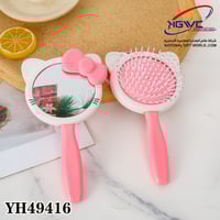 مرآة وفرشاة هيلو كيتي اللطيفة االجمال الأيقوني في...