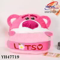 وسادة على شكل شخصية لوتسو داخلها بطانية قابلة للطي