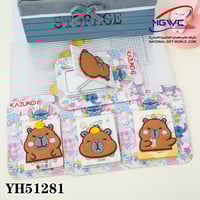 مرايا محمولة بتصميم كابيبارا لطيفة وجميلة تضيف لمس...