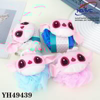 ليفة استحمام شبكية برأس شخصية انجل المحشوة أضف الم...