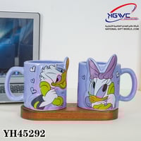 أكواب سراميك كبلز بتصميم دونالد وديزي مجموعة الأكو...