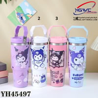 كوب حراري عصري بتصميم شخصيات كرومي اللطيف الخيار ا...