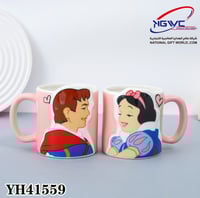 اكواب سراميك كابلز سنوايت الامير النائمة والامير