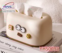 صندوق مناديل يتميز بتصميم شكل التوست