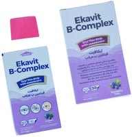 ايكافيت فيتامين ب مركب 30 شريط قابل للذوبان