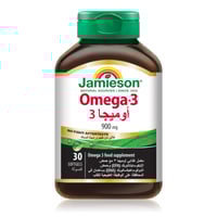 جاميسون أوميغا ٣ ٩٠٠ ملغ، ٣٠ كبسولة هلامية
