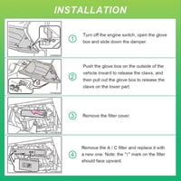 فلتر مكيف 4 طبقات كاربون يوكن تاهو اسكاليد سييرا س...