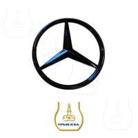 شعار علامة مرسيدس الشنطة الخلفية الدبة