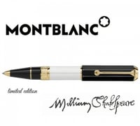 قلم مونت شكسبير متوفر بعدة الوان