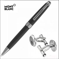 طقم مونت بلانك قلم وكبك