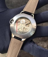 ساعة كارتير بالون بلو سكيليتون اوتوماتيك