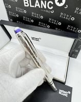 قلم مونت بلانك فضي شامل الملحقات
