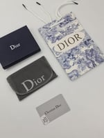 محفظة ديور مع بكج الماركة